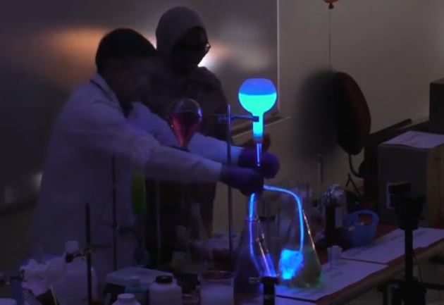Chemistry Demonstration of
                                  Luminescense