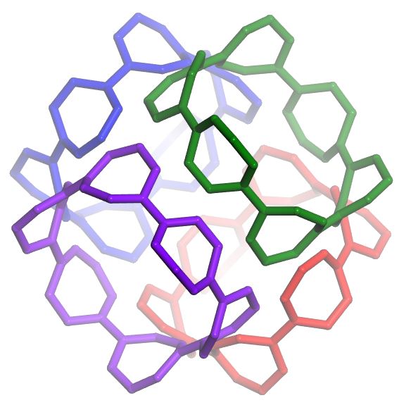 D-surface decorated by heptagons