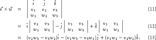 vector cross product