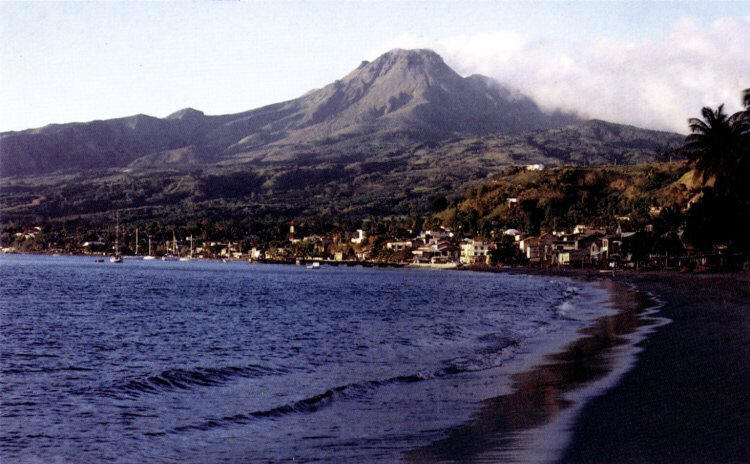 Mont Pele in Martinique