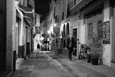 Street in Granada, Spain